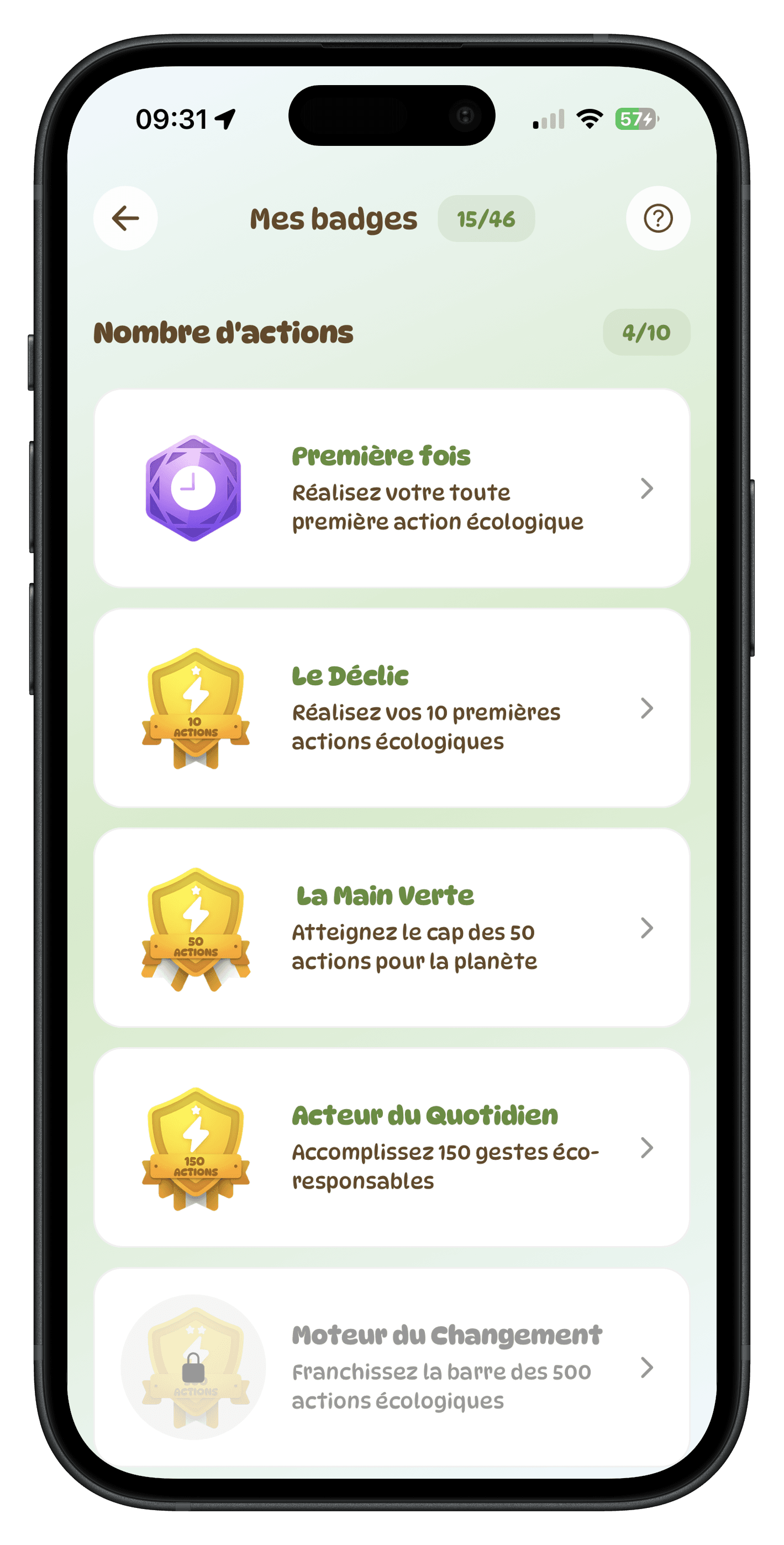 Mes badges