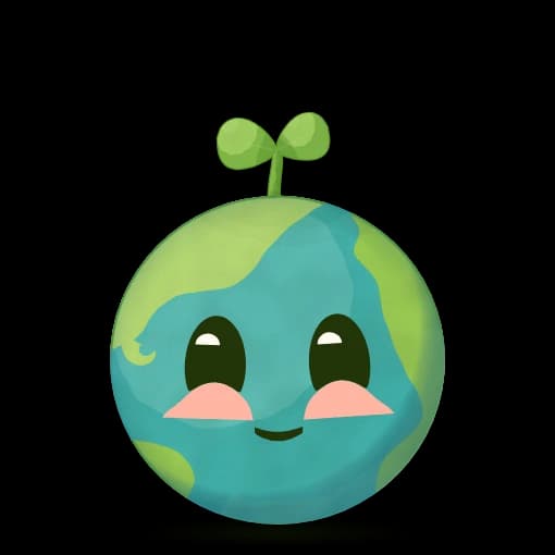 Dyna jeune : une petite planète avec une pousse.